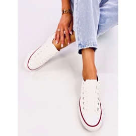 Basic White women's classic sneakers 1