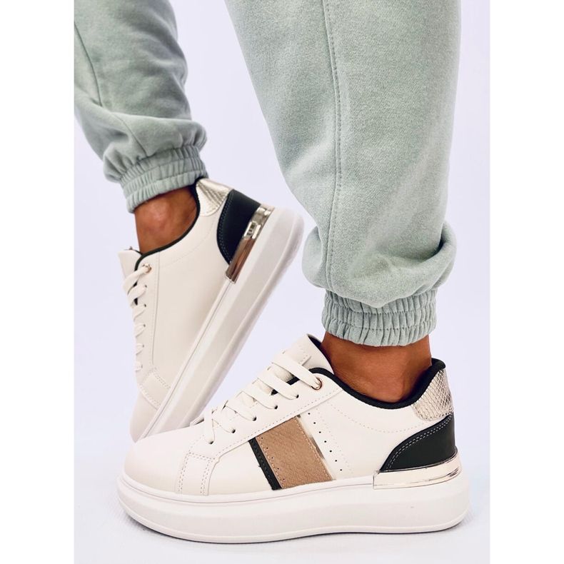 Holmes platform sneakers beige 1