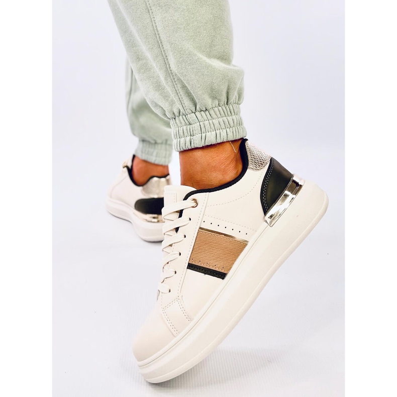 Holmes platform sneakers beige 2