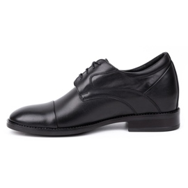 Olivier Men's casual elevator shoes P14 black 1