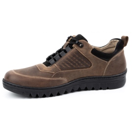 WASAK Men's casual leather shoes 0228W brown 1 WASAK Men's casual leather shoes 0228W brown 1