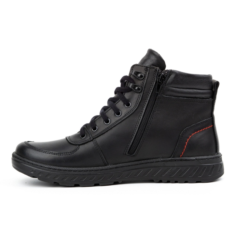 Olivier Men's winter boots leather ankle boots 950MP black 1 Olivier Men's winter boots leather ankle boots 950MP black 1