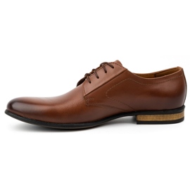 Kampol Men's formal leather shoes 331KAM brown 1 Kampol Men's formal leather shoes 331KAM brown 1