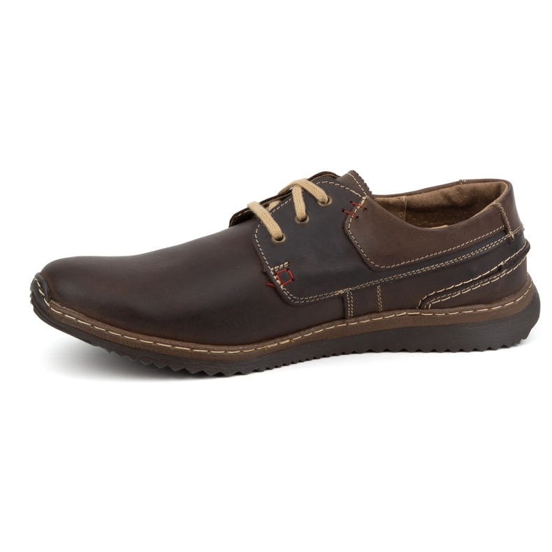 Olivier Men's Leather Casual Shoes Model 308GT Brown 1 Olivier Men's Leather Casual Shoes Model 308GT Brown 1