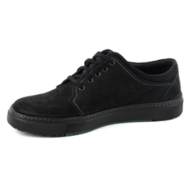 Joker Men's Leather Casual Shoes 894J Black 1