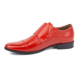 Olivier Monki 306LU red leather dress shoes 1