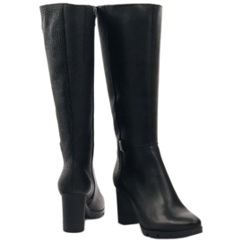 Black boots chic Marco 737 3 Black boots chic Marco 737 3
