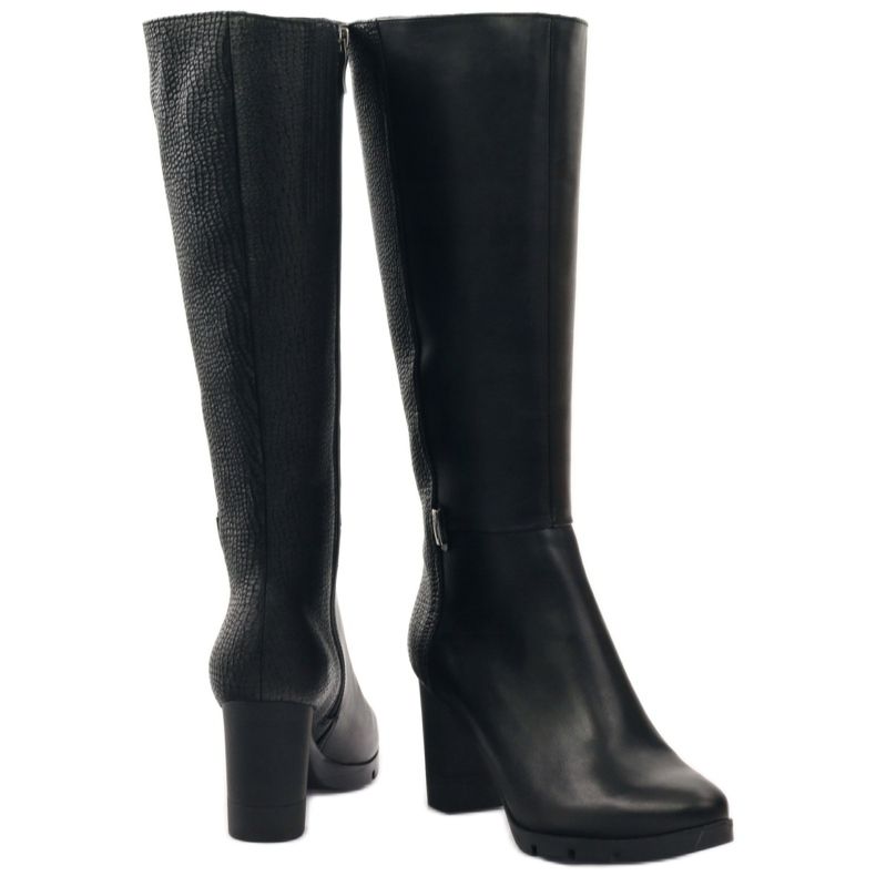Black boots chic Marco 737 3 Black boots chic Marco 737 3