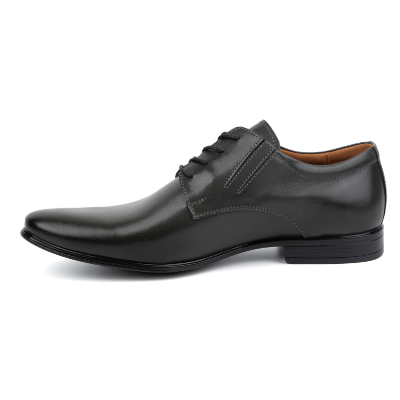 Olivier Men's leather formal shoes elegant 480 gray grey 1 Olivier Men's leather formal shoes elegant 480 gray grey 1