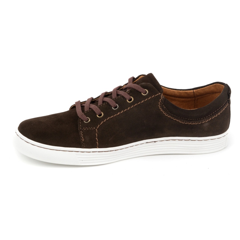 Olivier Men's casual leather shoes 946MA brown velour 1 Olivier Men's casual leather shoes 946MA brown velour 1