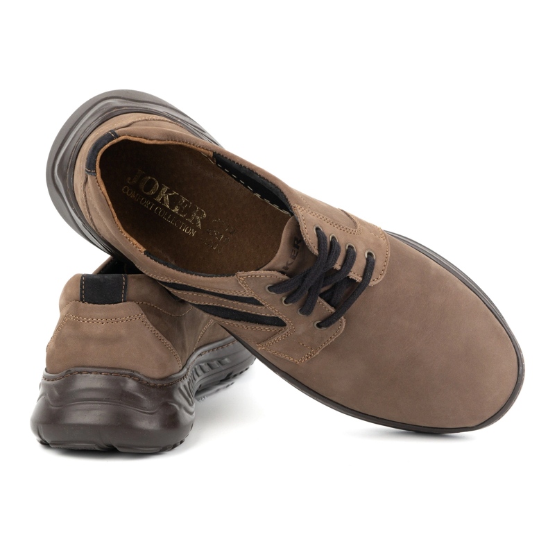 Men's Shoes JOKER Sport Style Model 895J Brown 1 Men's Shoes JOKER Sport Style Model 895J Brown 1