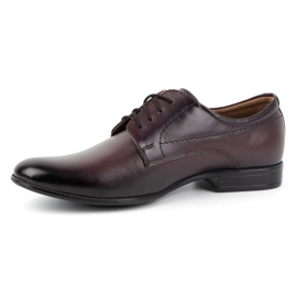 Olivier Men's formal shoes leather 292lu burgundy red 1 Olivier Men's formal shoes leather 292lu burgundy red 1