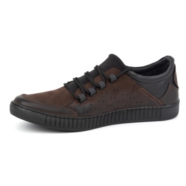 Olivier Men's Lace-Up Leather Shoes 287KZ Brown 1