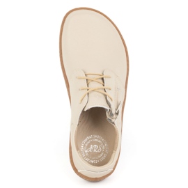Olivier Women's minimalist leather shoes barefoot 1244 beige 5