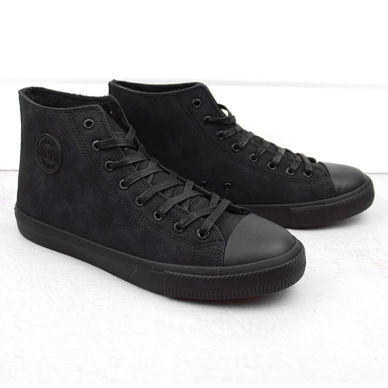 Men's sneakers over the ankle insulated black Big Star OO174247 1