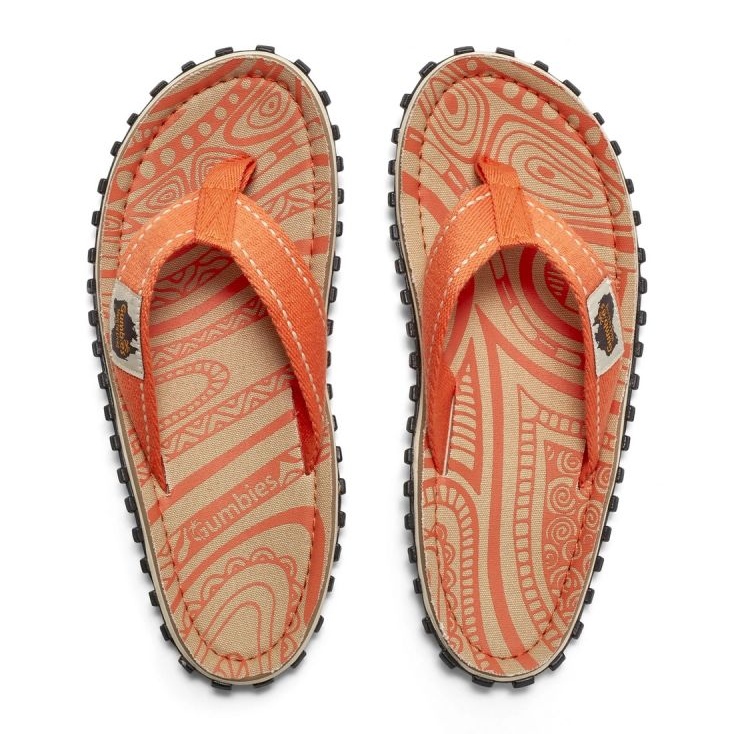 Gumbies Cairns Flip-Flops Unisex GU-FFISL130 flip-flops orange 1