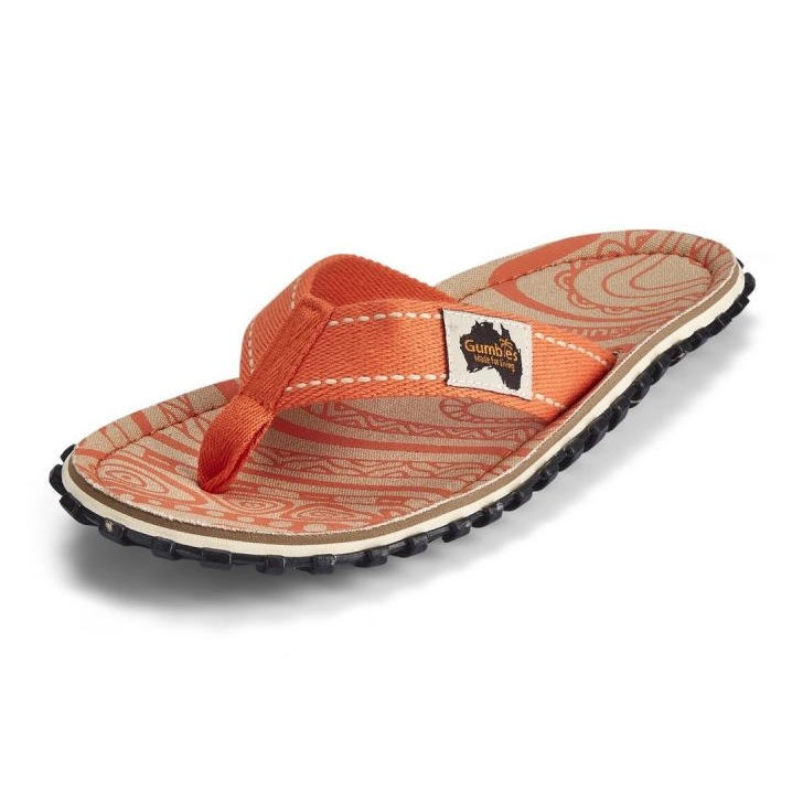 Gumbies Cairns Flip-Flops Unisex GU-FFISL130 flip-flops orange 2