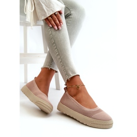 News Women's Slip-on Platform Sneakers, Pink 3 News Women's Slip-on Platform Sneakers, Pink 3