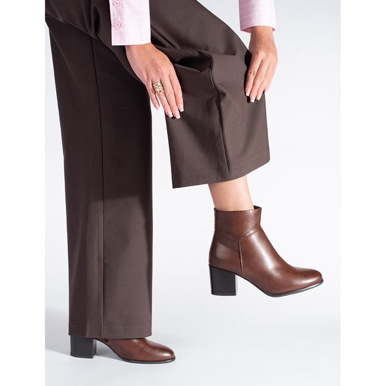 Sergio Leone Brown Ankle Boots 2