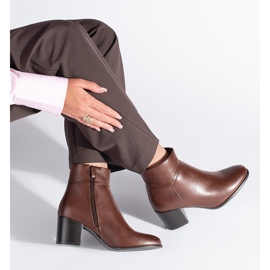 Sergio Leone Brown Ankle Boots 1