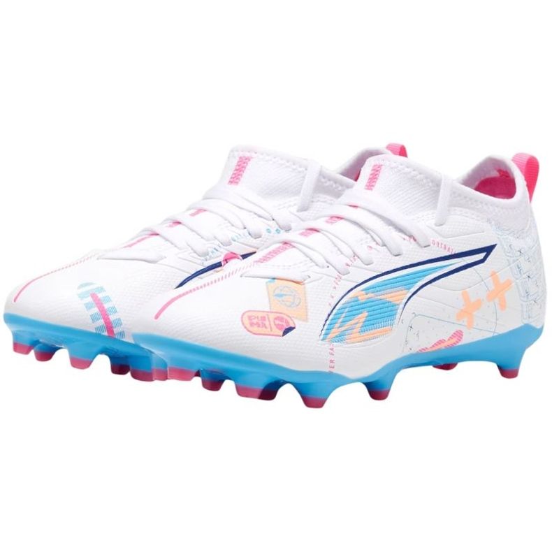 Puma Ultra 5 Match Vol. Up FG/AG 108065 01 Football Boots white 2