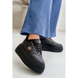 Sneakers Sports Shoes Women Insulated On A Massive Sole Black Verissha 2