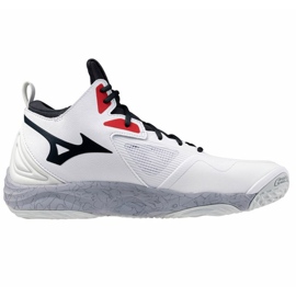 Mizuno Wave Momentum 3 Mid M Volleyball Shoes V1GA231796 white 1