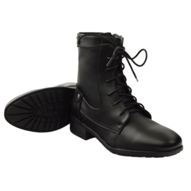 Workers Booties On The Filippo Zipper black 3