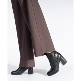 Black women's ankle boots with a heel Sergio Leone 2 Black women's ankle boots with a heel Sergio Leone 2