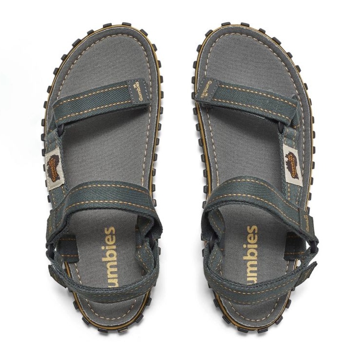 Gumbies Tracker Racker Sandals Grey M GU-SATRA013 1