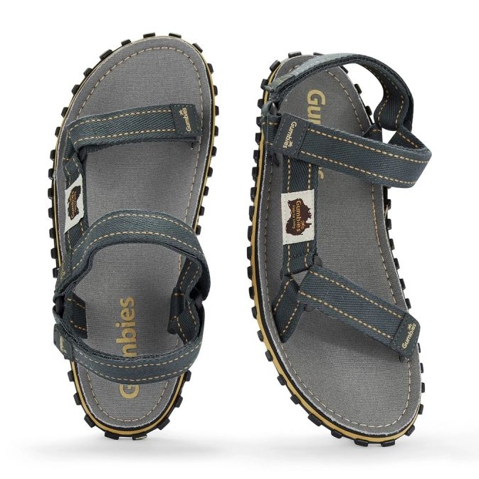 Gumbies Tracker Racker Sandals Grey M GU-SATRA013 2