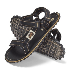 Gumbies Tracker Sandals Unisex Black GU-SATRA001 2