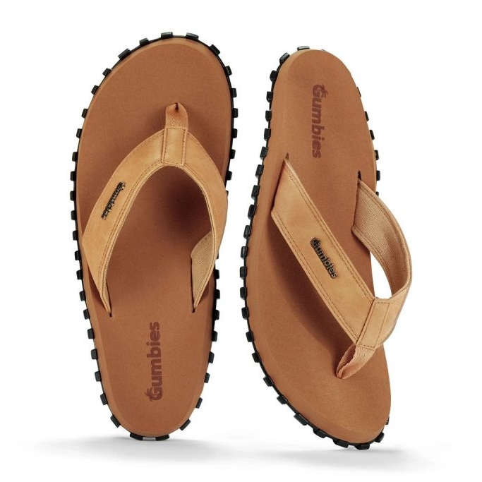 Gumbies Vegovert Flip-Flops Unisex Tan Flip-Flops GU-FFVEG128 brown 2 Gumbies Vegovert Flip-Flops Unisex Tan Flip-Flops GU-FFVEG128 brown 2