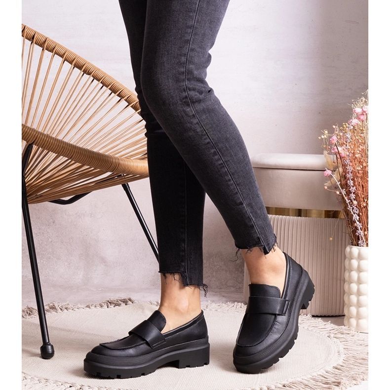 Black eco-leather half-boots Seraphin 2 Black eco-leather half-boots Seraphin 2