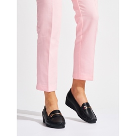 Black wedge loafers 1 Black wedge loafers 1