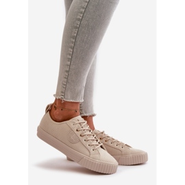 Big Star OO274812 Hi-Poly System Women's Insulated Corduroy Sneakers Beige 1