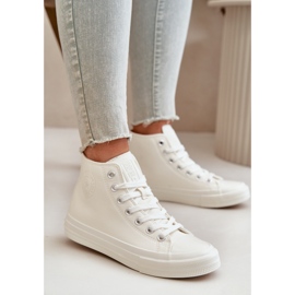 Women's Insulated Sneakers Made of Eco Leather White Big Star OO274932 2