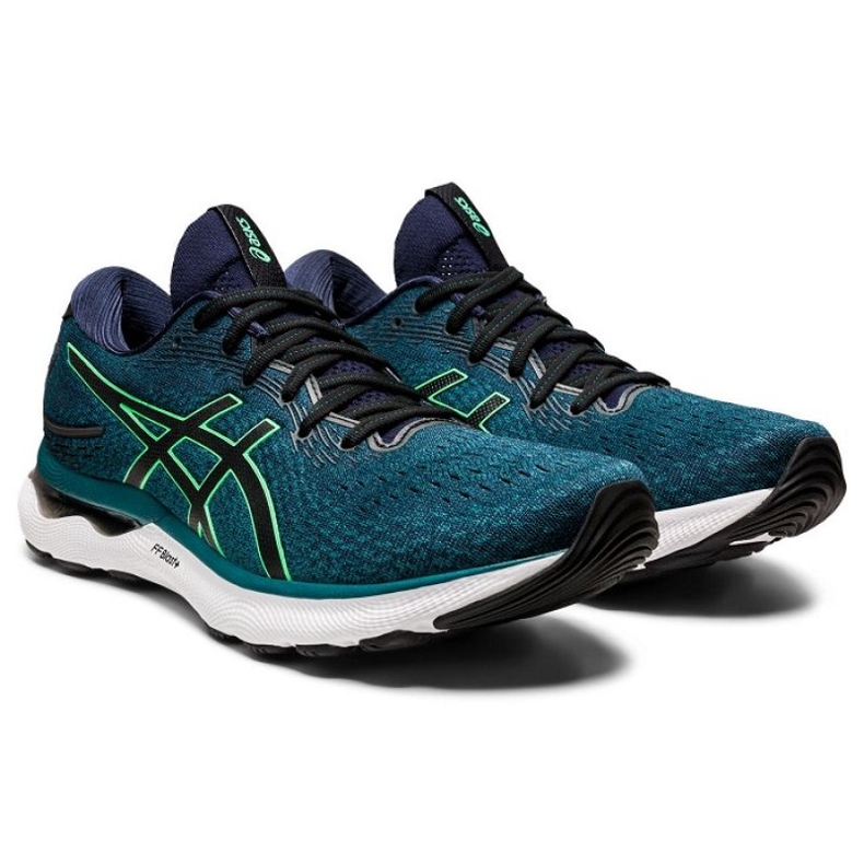 Asics Gel Nimbus 24 shoes 1011B359-301 green 1