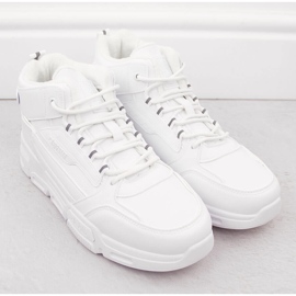 Men's sports shoes over the ankle, insulated, white, Big Star OO174588 2 Men's sports shoes over the ankle, insulated, white, Big Star OO174588 2