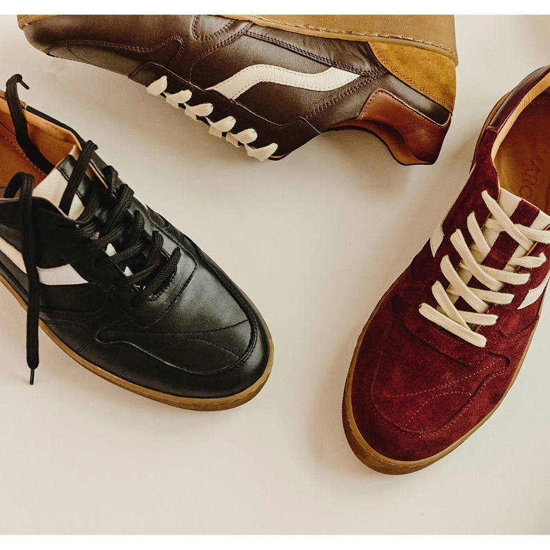 Marco Shoes Murano sneakers brown 1 Marco Shoes Murano sneakers brown 1