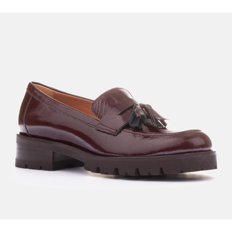 Marco Shoes Fabienne loafers red 1