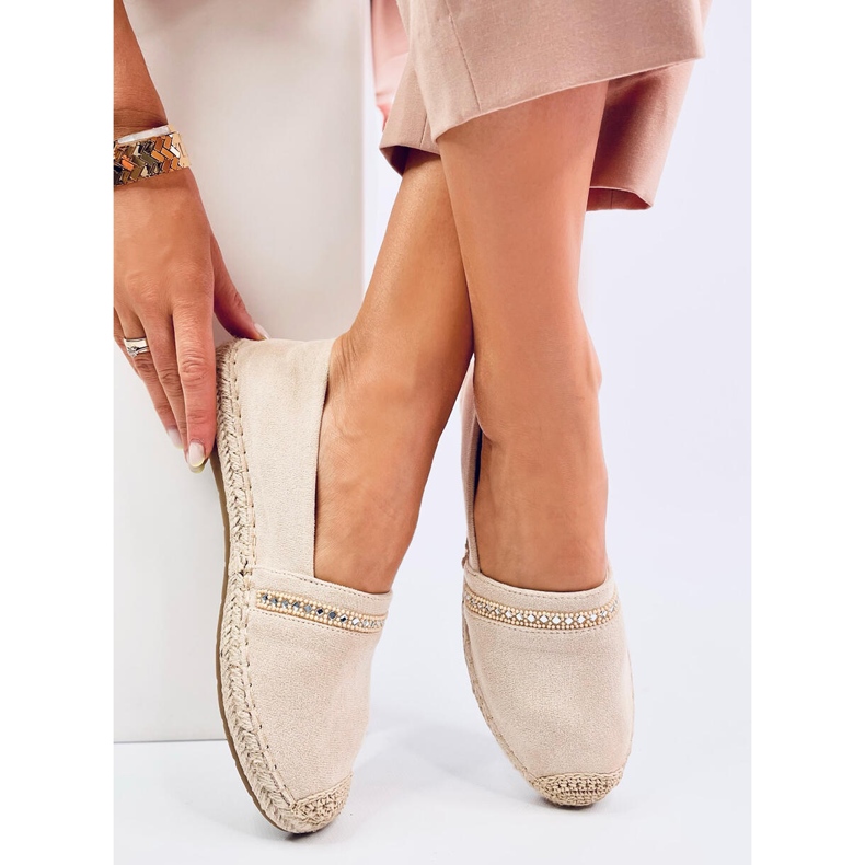 Etance Beige women's espadrilles 1