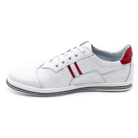 Polbut 1801L white casual men's shoes 1