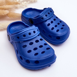 Blue Lucas Kids Foam Slippers 2