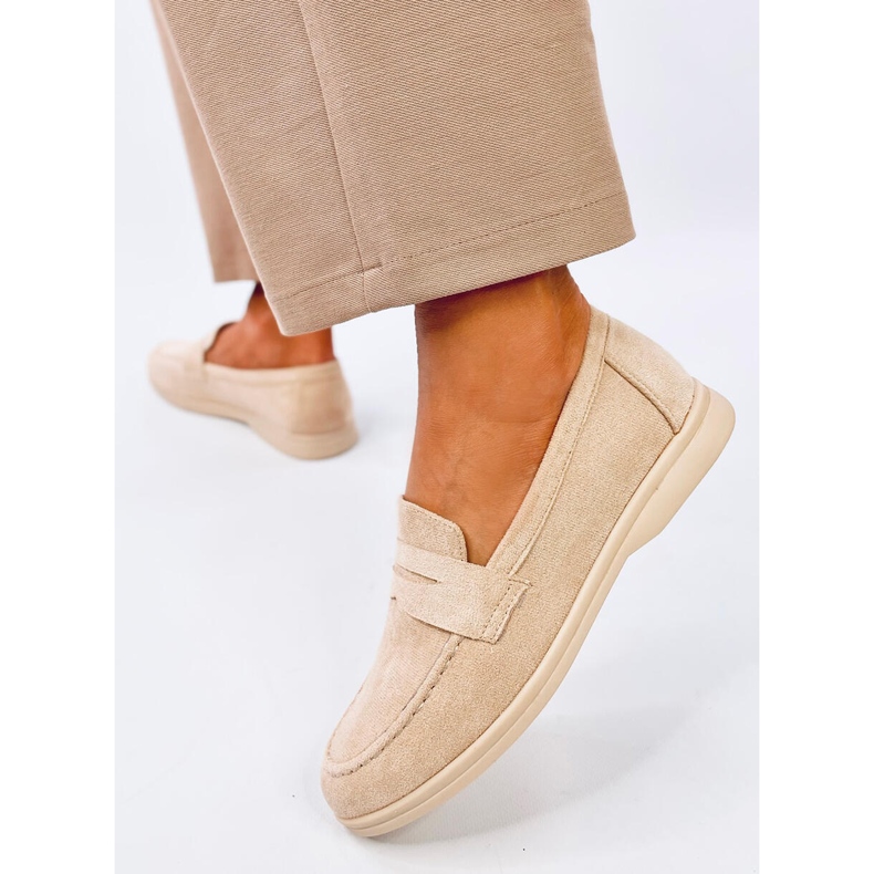 Forest Beige women's moccasins 2