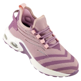 URGENT 250/S1 women's work shoes with composite toe cap pink 1