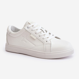 Men's Sneakers Eco Leather Big Star OO174020 Hi-Poly System White 1 Men's Sneakers Eco Leather Big Star OO174020 Hi-Poly System White 1