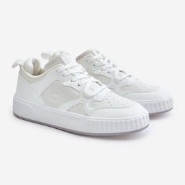 Men's Sneakers Eco Leather Big Star OO174003 White 1 Men's Sneakers Eco Leather Big Star OO174003 White 1