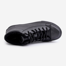 Insulated Men's Sneakers Made of Eco Leather Big Star OO174607 Black 2