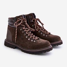 Suede Insulated Men's Boots Big Star OO174644 Hi-Poly System Brown 1